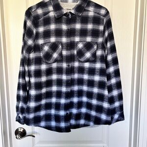 Ci Sono Black and White Checkered Jacket